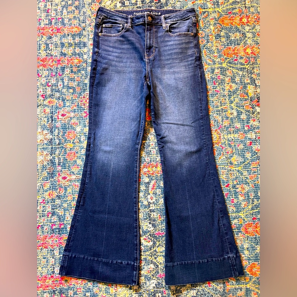 American Eagle High Rise Flare